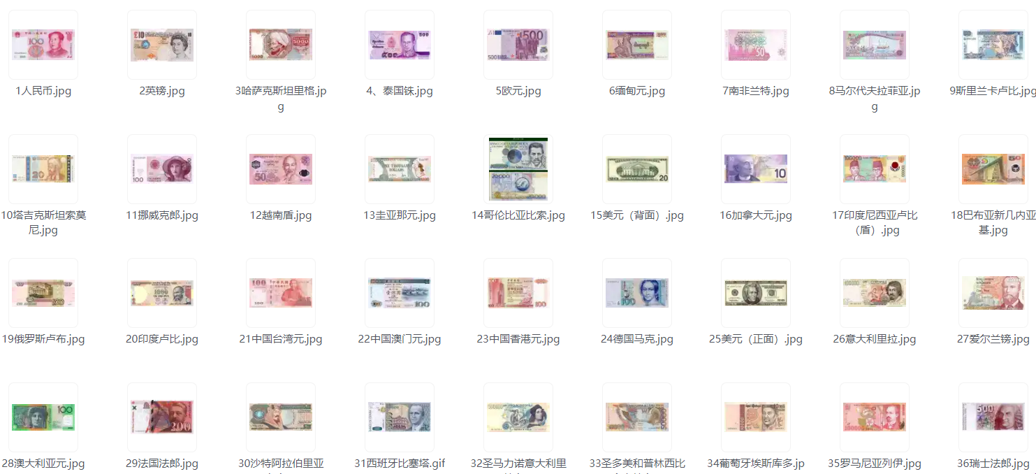 世界各国钱币图片应该有帮助吧！-颜夕资源网-第17张图片