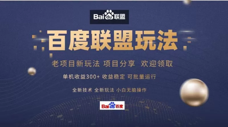 百度联盟课程分享，单日收入可达300+，非常适合小白操作，简单易上手-颜夕资源网-第19张图片