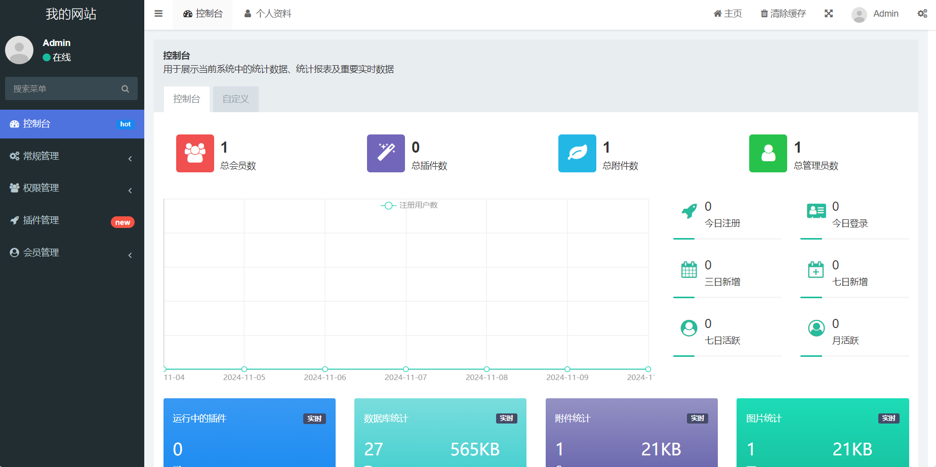 今年新版ThinkPHP+Bootstrap后台管理系统-颜夕资源网-第18张图片