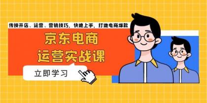 京东电商运营实战课，传授开店、运营、营销技巧，快速上手，打造电商爆款-颜夕资源网-第19张图片