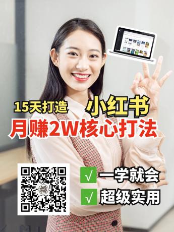 小红书月赚2W个核心打法，15天打造出快速赚钱的小红书账号-颜夕资源网-第19张图片