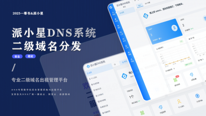 派小星DNS二级域名分发系统-颜夕资源网-第19张图片