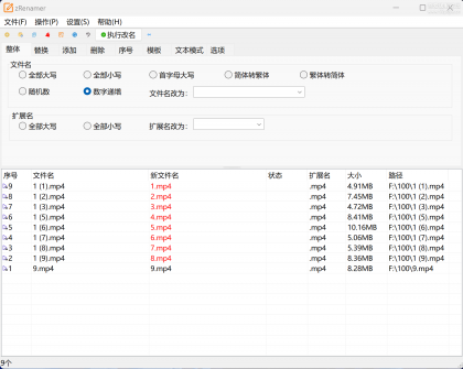zRenamer v1.0 绿色版 | 批量改名工具中文版-颜夕资源网-第20张图片