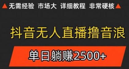 抖音无人直播6.0 简单无脑可矩阵 每天两小时轻松躺赚500+-颜夕资源网-第19张图片