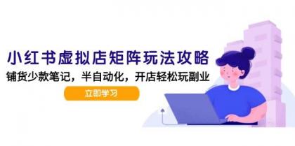 小红书虚拟店矩阵玩法-更新56，AI批量制作笔记，半自动化运营日发20笔记攻略-颜夕资源网-第19张图片