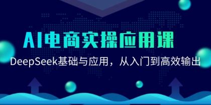 AI电商实操应用课：DeepSeek基础与应用，从入门到高效输出-颜夕资源网-第19张图片