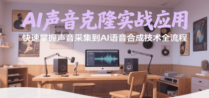 AI声音克隆实战应用，快速掌握声音采集到AI语音合成技术全流程-颜夕资源网-第19张图片
