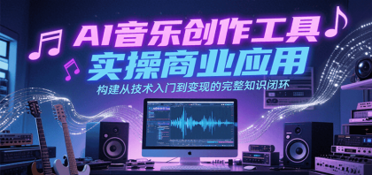 AI音乐创作工具实操商业应用，构建从技术入门到变现的完整知识闭环-颜夕资源网-第19张图片