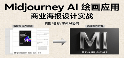 Midjourney AI绘画应用，关键词指令解析、漫画头像制作、海报设计、3D人物生成等-颜夕资源网-第19张图片