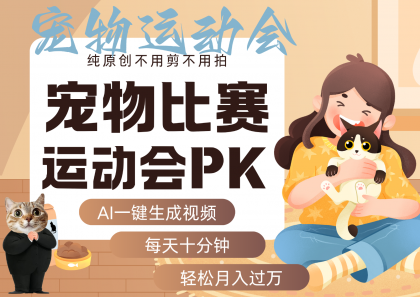 AI萌宠运动员跳水 射击 篮球 足球比赛 每天十分钟 附详细提示词文案库-颜夕资源网-第19张图片